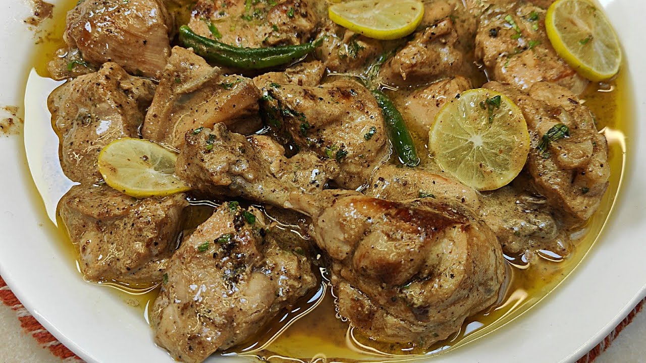 New Chicken Recipe, Sabse Best Lemon Pepper Chicken Recipe | Kali Mirchi Ka Chicken Gravy Wala