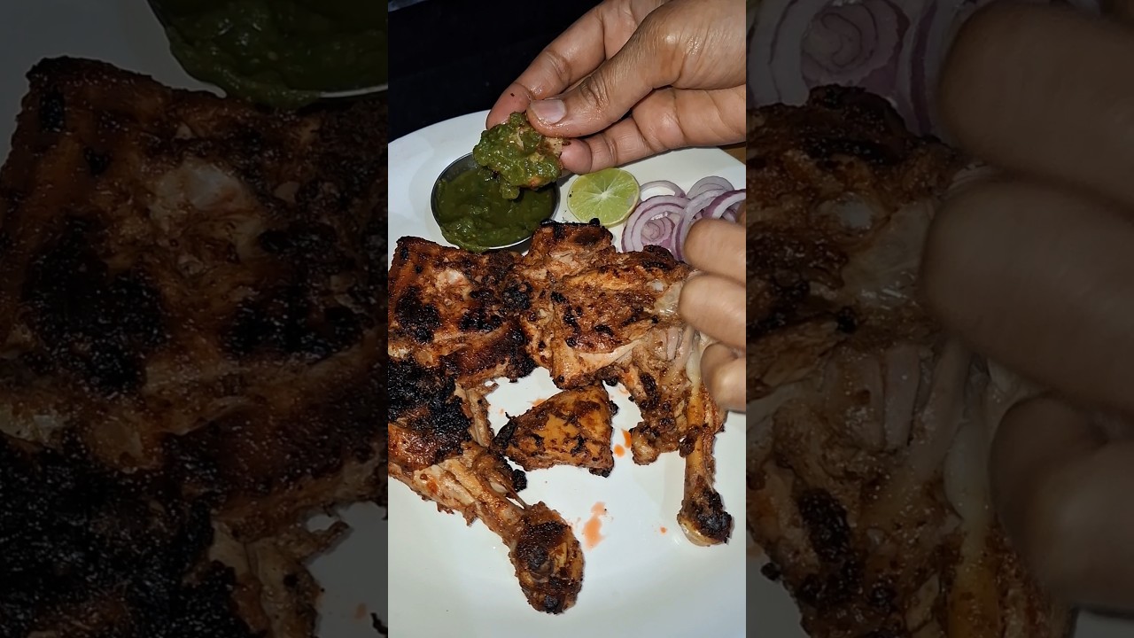 Tandoori chicken Recipe #viralvideo #recipe #tandoorichicken #tandoori #chicken #chickenfry #shorts