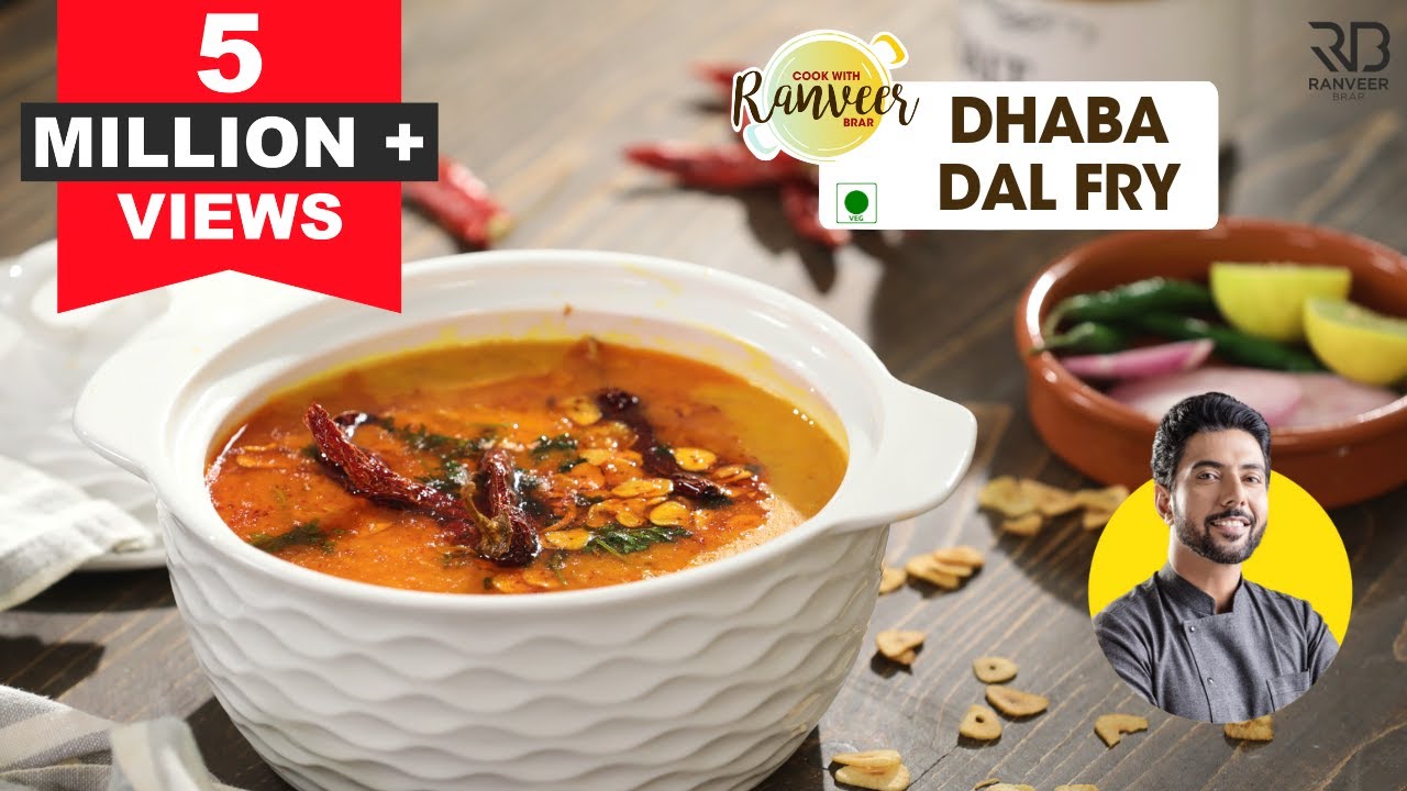 Dhaba Style Dal Fry | दाल फ्राई | Easy Dal Fry recipe | traditonal Dal Tadka |Chef Ranveer Brar