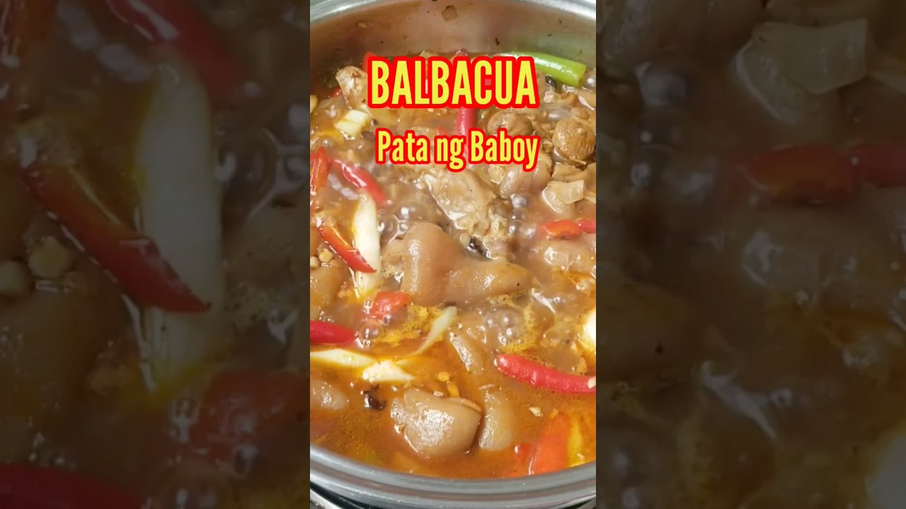 Balbacua Recipe | Pata ng Baboy