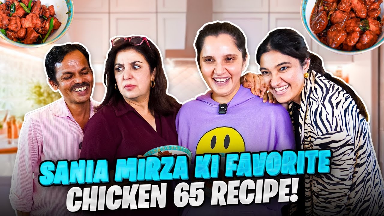 Sania Mirza vs Farah Khan | Kisne Banaya Best Chicken 65 @FarahKhanK