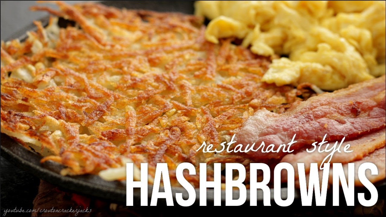 How to Make Hash Browns – Diner Style Restaurant Hashbrown Recipe