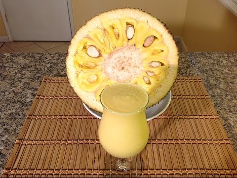 Jackfruit Smoothie Recipe-Sinh To Mit-How To Make Smoothies-Asian Food Recipes