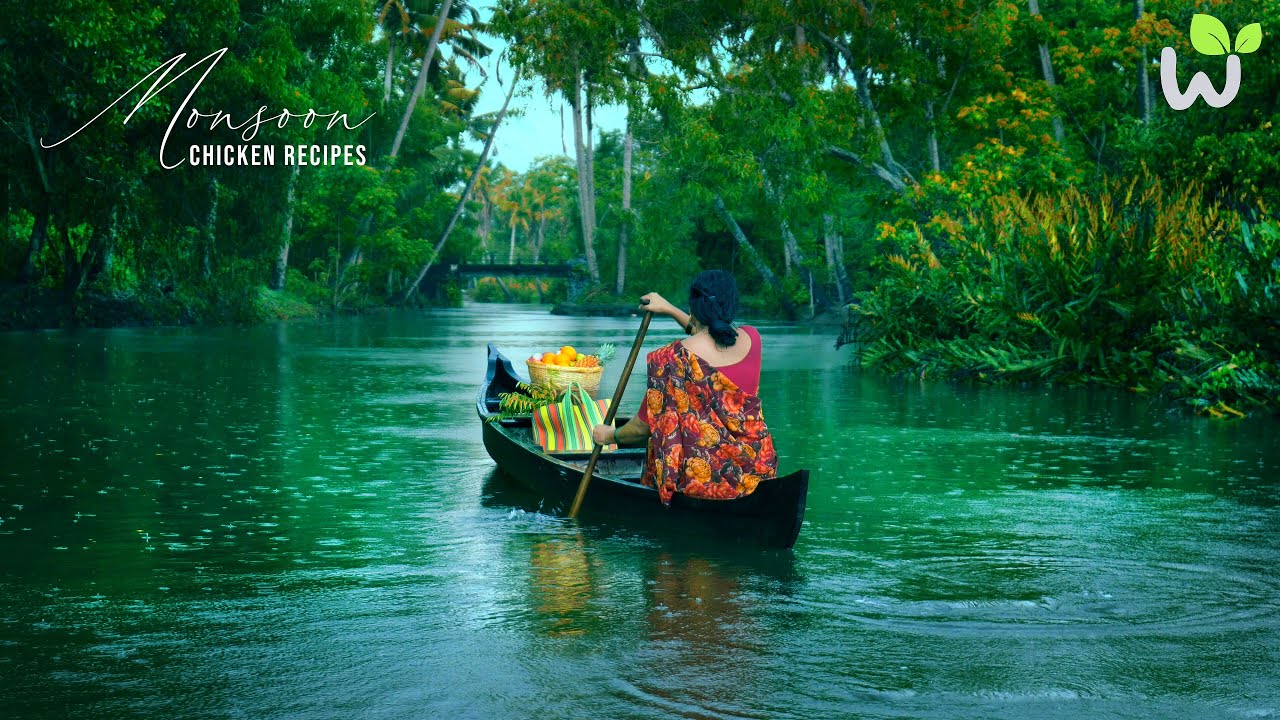 Monsoon Special | Grilled Chicken Recipes | A rainy day at village home | Village Lifestyle.