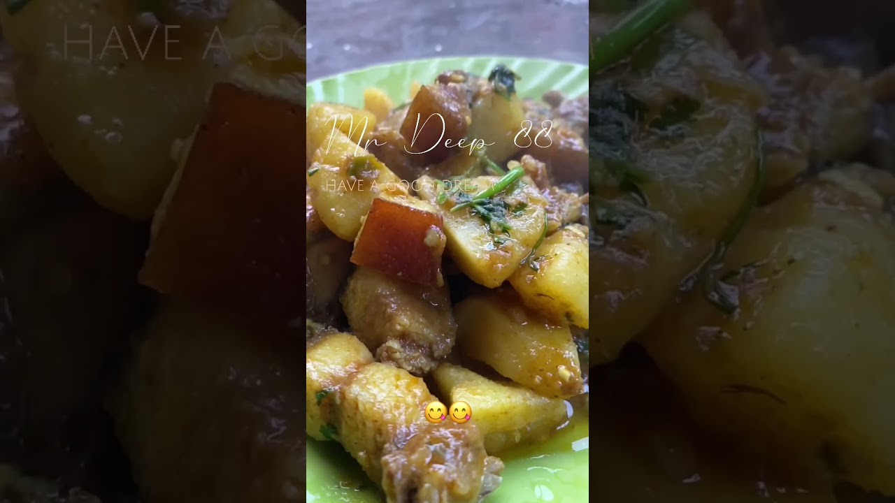 Assamese style pork recipe #viral #shorts #recipe