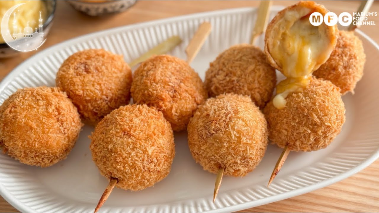 Ramadan Special Crispy Chicken Cheese Balls Recipe | Ramzan Recipes 2025 Iftar Snack (Make & Freeze)