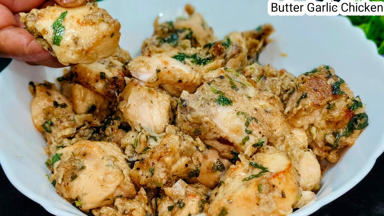 Butter Garlic Chicken Recipe | Best Chicken Starter for Ramadan | Easy & Delicious Roast