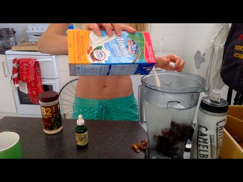 Skinny peanut butter smoothie recipe #bgsnackers