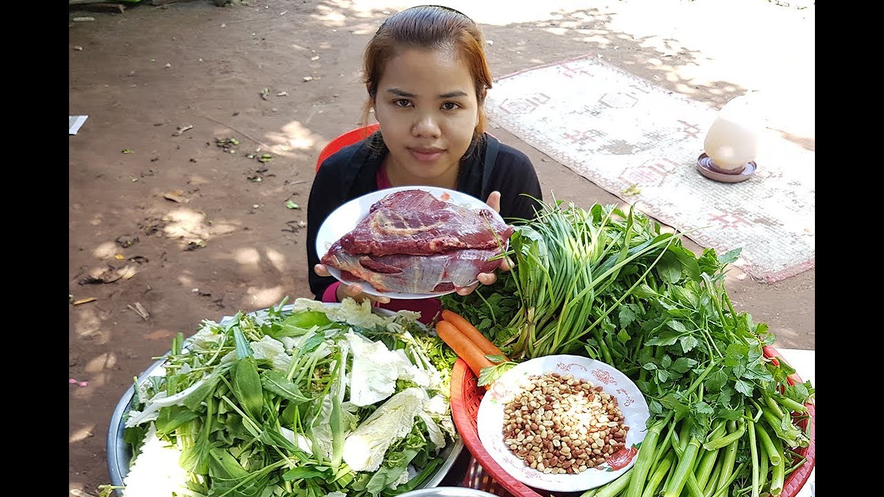 Awesome Cooking Beef With Egg & Vegetable Delicious Recipe -Cooking Beef Recipe-Village Food Factory