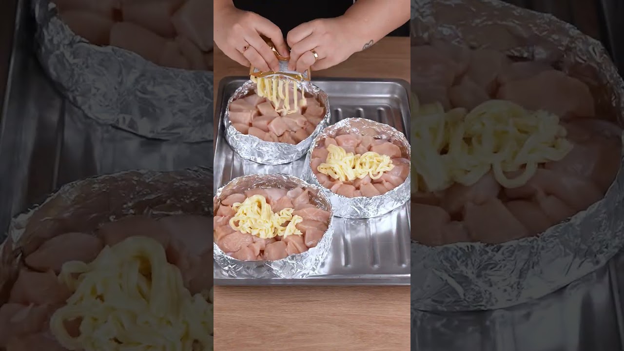 I learned this in a restaurant! This is the tastiest chicken I’ve ever had