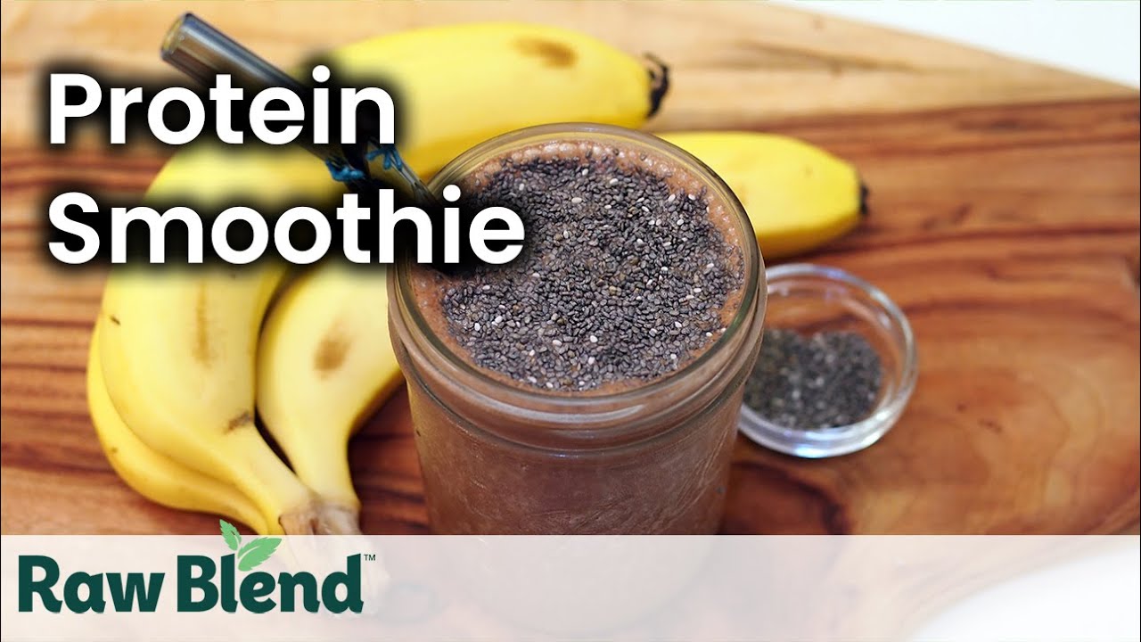How to Make a Smoothie (Protein Recipe) in a Vitamix 5200 Blender by Raw Blend
