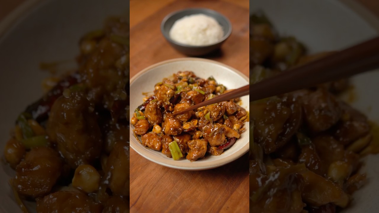 Kung Pao Chicken #30minutemeals #kungpaochicken #recipe #shorts #cooking