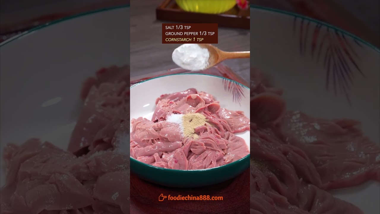 EASY PORK KIDNEY SALAD RECIPE #recipe #cooking #chinesefood #pork #kidney #salad