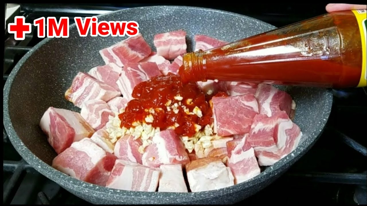 GAWIN ITO SA KARNENG BABOY! Sauce Palang Mapapa Extra Rice Ka na sa Sobrang Sarap!