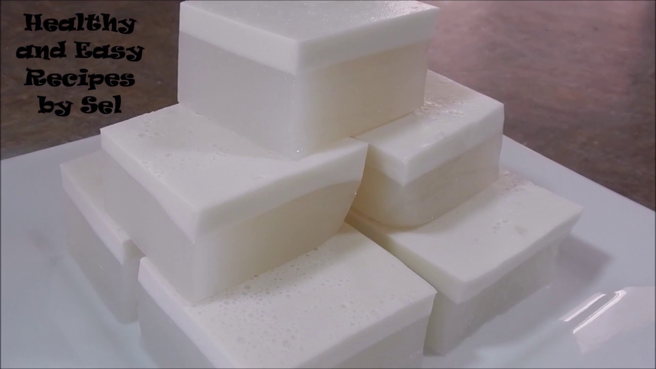 Agar Coconut Jelly Dessert