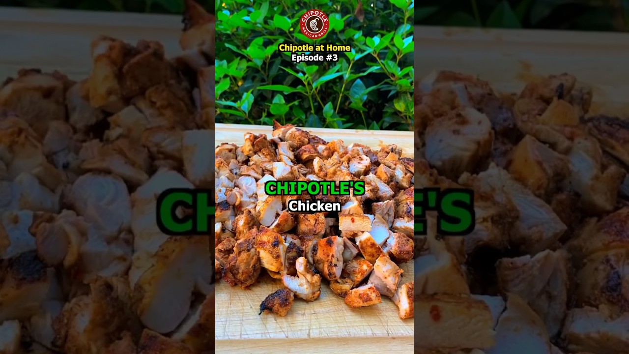 Chipotle’s Chicken Recipe (From a Former Employee)