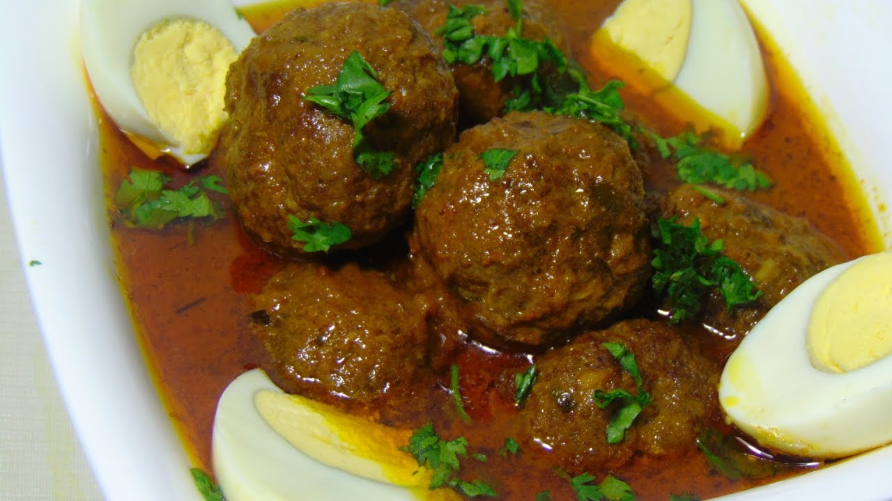 Kofta curry recipe – Beef kofta curry’s – koftay ka salan – Meat balls recipe