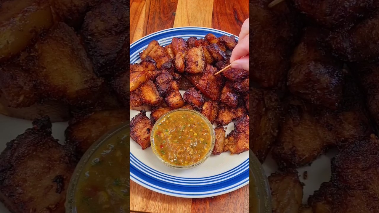 Pork Sekuwa Air Fryer ma #porksekuwa #bangurkomasu #sekuwa #shortsvideo