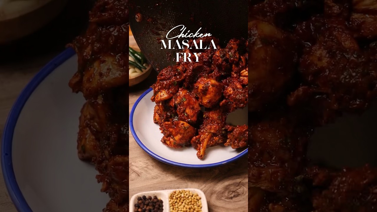 Masala Chicken Fry #shorts #easyrecipes #chicken recipes cken
