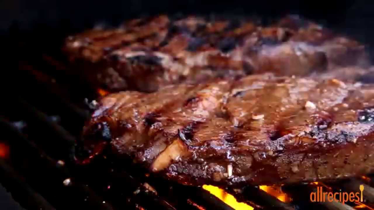 How to Make Garlic Marinated Steaks | Beef Recipes | Allrecipes.com