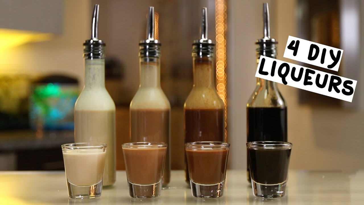Four DIY Liqueurs