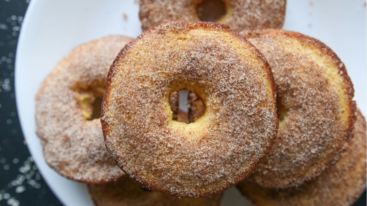 Low Carb Keto DONUTS | Cinnamon Sugar Donut Recipe | Easy Keto Recipes For Breakfast or Dessert
