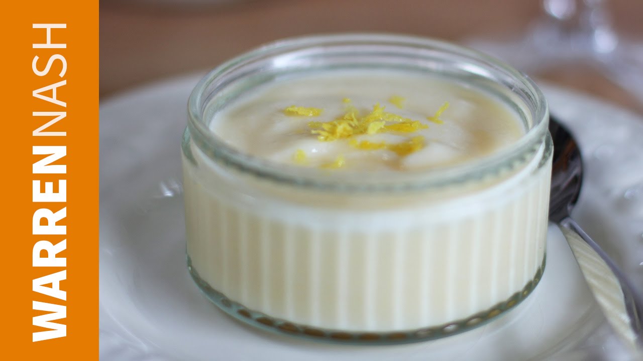 Tefal Cuisine Companion Recipes – Lemon Crème Dessert – Recipes by Warren Nash
