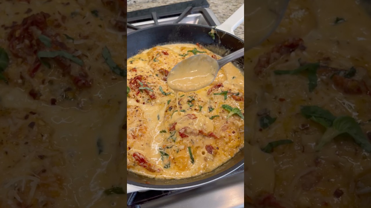 Marry Me Chicken #recipes #food #dinner #tuscanchicken #lowcarbrecipes #dinnerideas #food #cooking