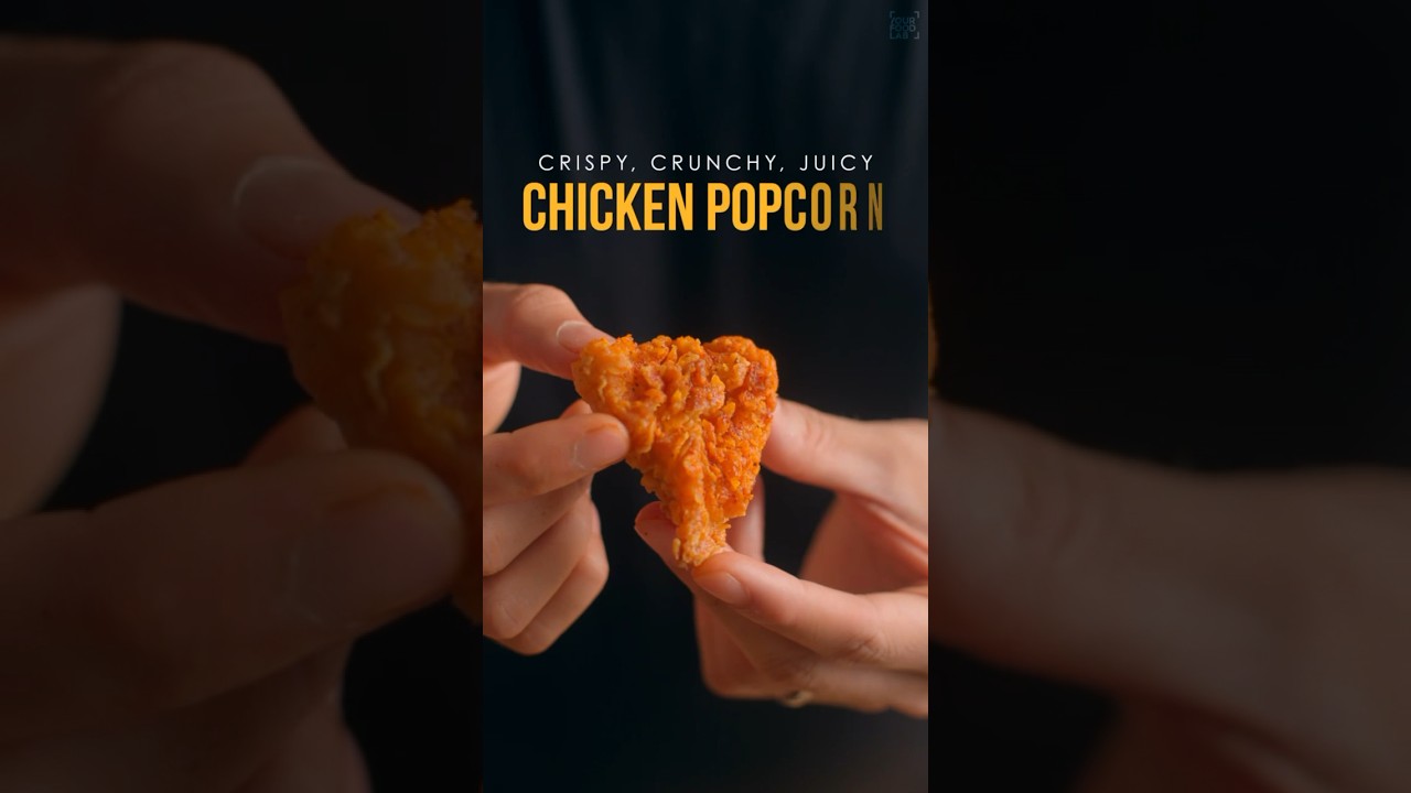 Crispiest Chicken Popcorn at home | Chef Sanjyot Keer #shorts #ytshorts