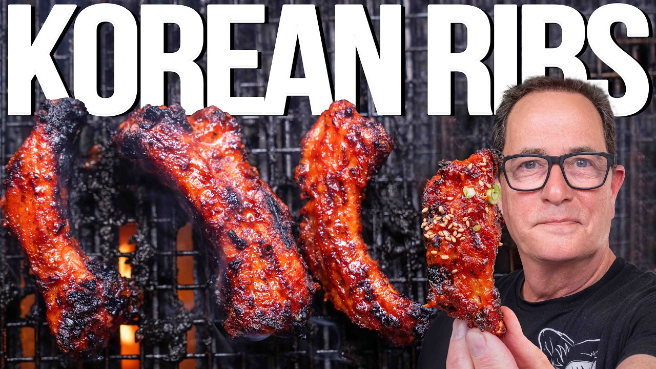 KOREAN BBQ PORK RIBS AT HOME (WOW!) | SAM THE COOKING GUY