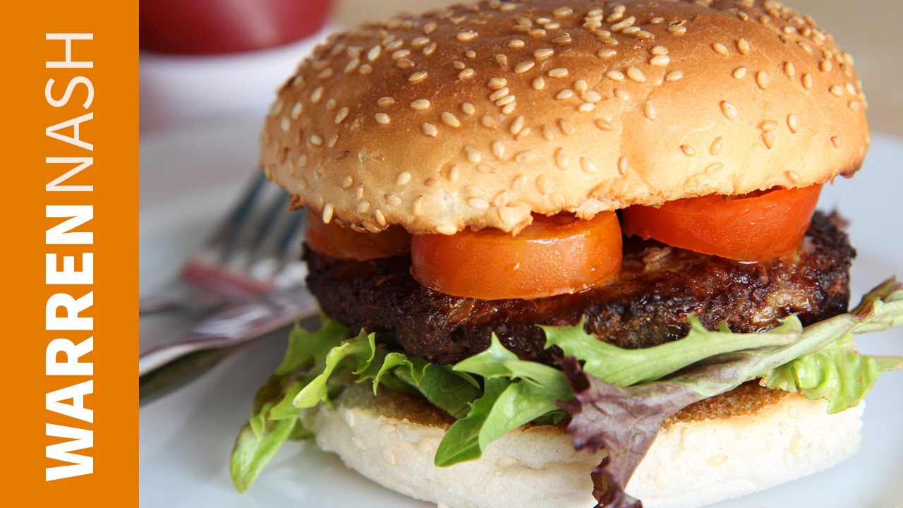 Beef Burger Recipe – Homemade with Ground Beef – Recipes by Warren Nash