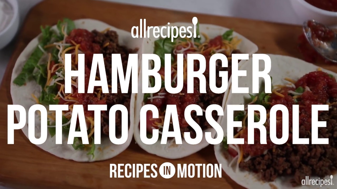 How to Make Hamburger Potato Casserole | Ground Beef Recipes | Allrecipes.com