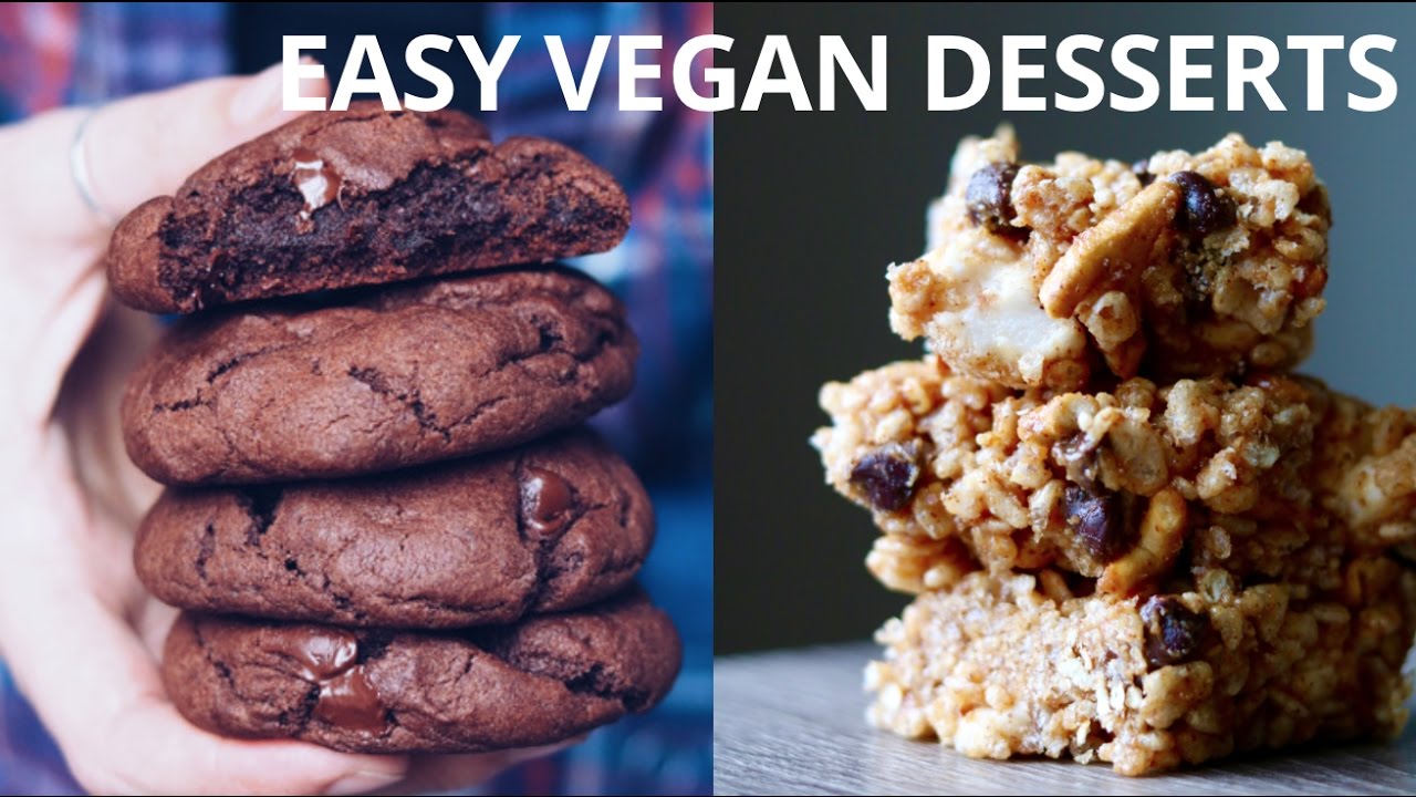 EASY VEGAN DESSERT RECIPES + Free Gift!