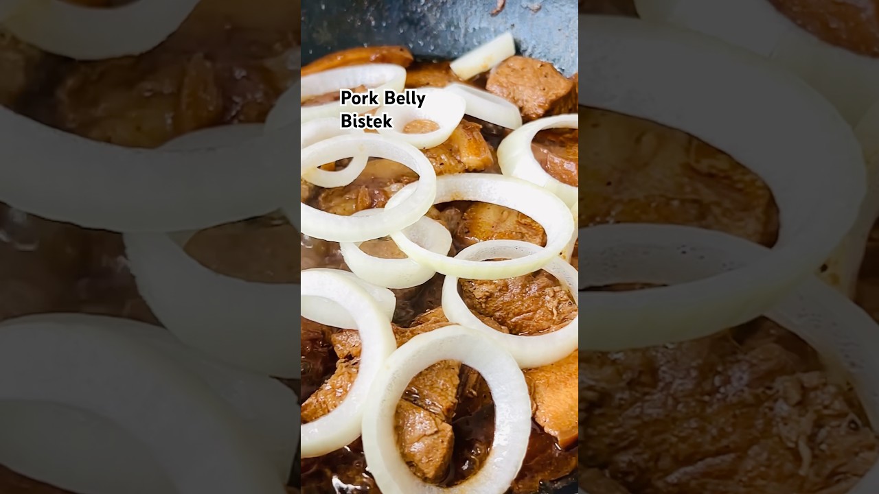 Pork Bistek Tagalog #bistektagalogrecipe #porkbistek #porkbistektagalog #porkrecipes #filipinofood