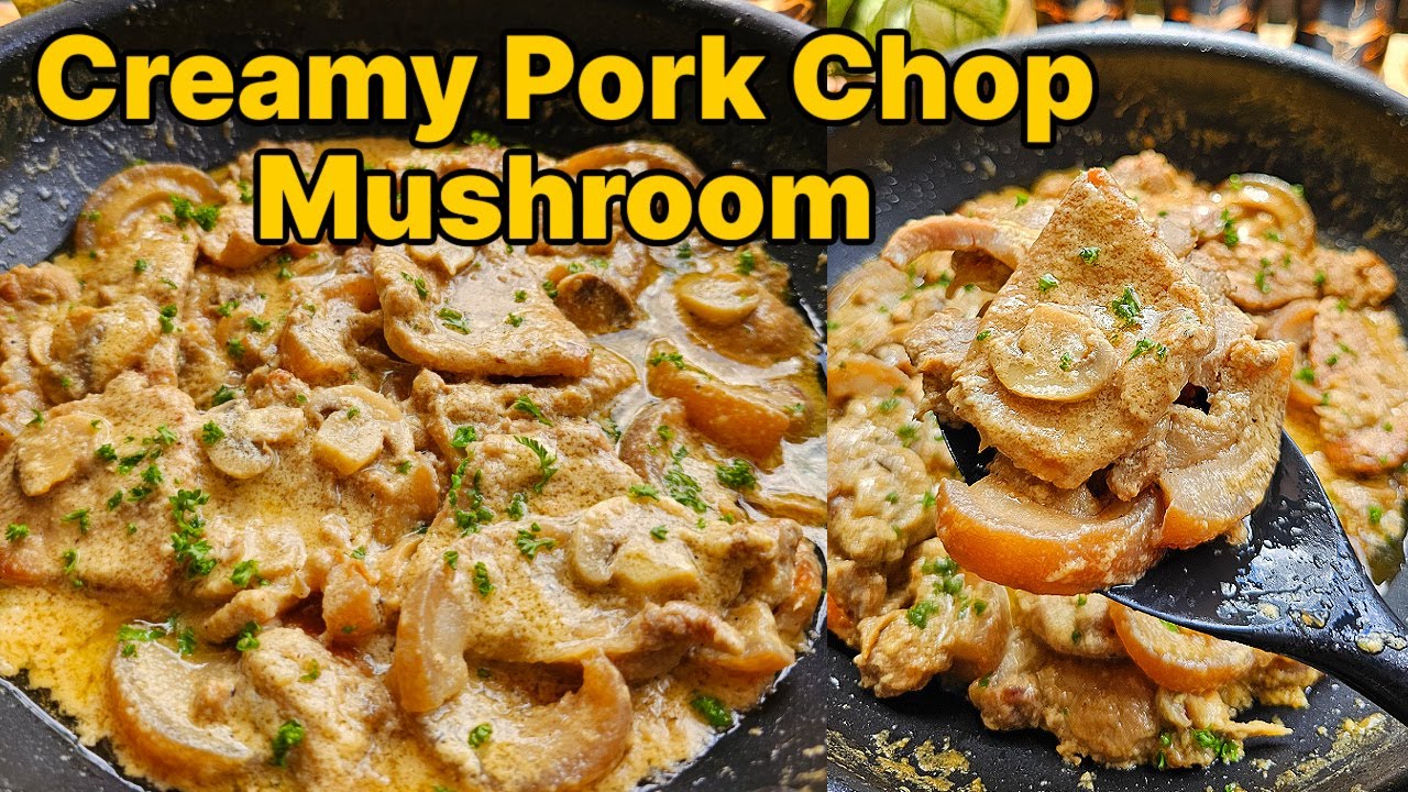 Creamy Pork Mushrooms Recipe | Easy and Flavorful Comfort Food