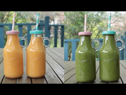 2 Simple Smoothie Recipes that are Good for the Eyes!