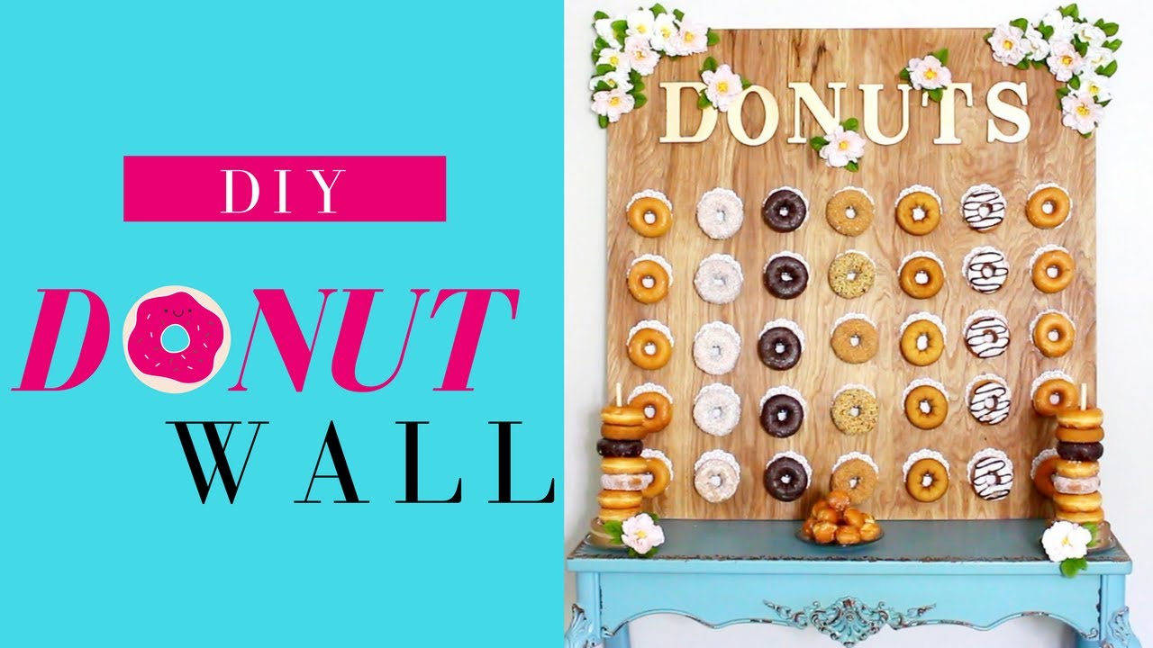 DIY Donut Wall | DIY Dessert Table