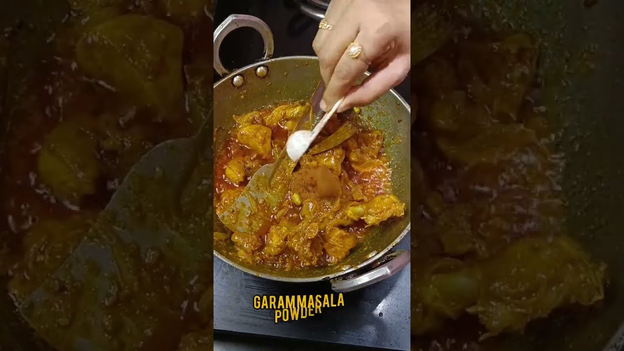 Chicken Kosha || How to make chicken Gravy ||#shorts