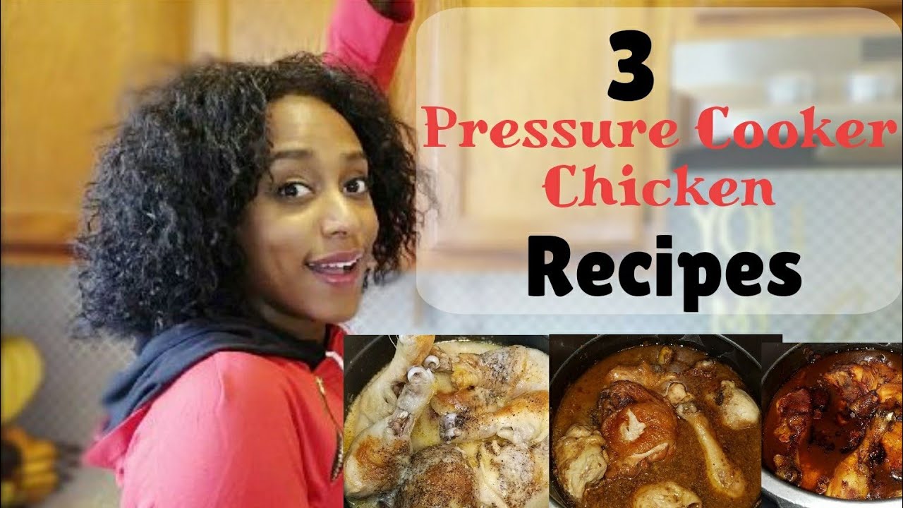 3 Easy (Instant Pot) Pressure Cooker Chicken Recipes / Come Cook with me / Fast Easy Chicken Recipes