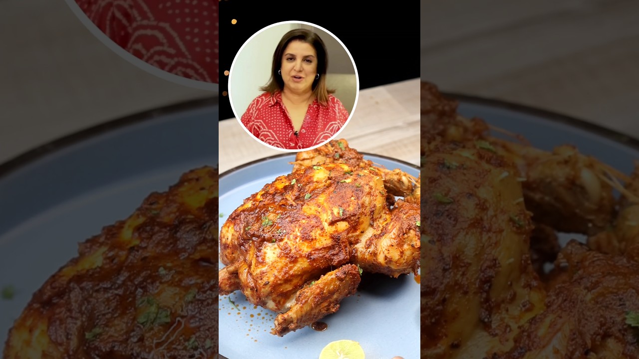 Farah Khan’s Special Roast Chicken Recipe #ytshorts #farahkhan #shorts #viral