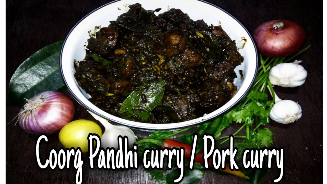 coorg style pandi curry | coorg style pork recipe | coorg traditional pandi curry | pork recipes|