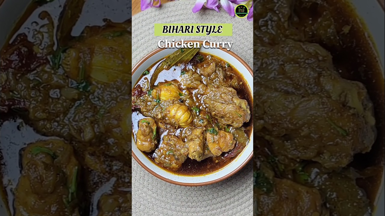 Bihari Style Chicken Curry Recipe | Chicken Gravy Without Tomatoes | Bihar Special Chicken Curry