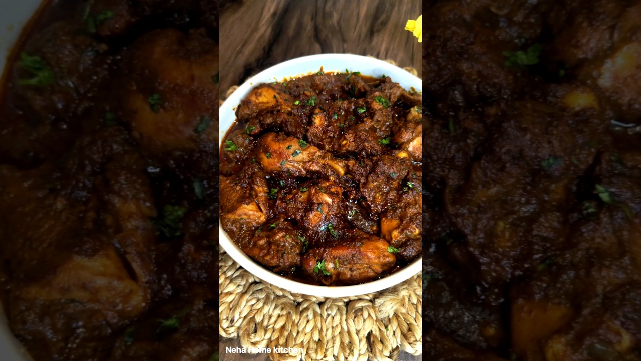 Hyderabadi Chicken Masala | Chicken recipe #shorts #viralvideo #youtubeshorts #chicken