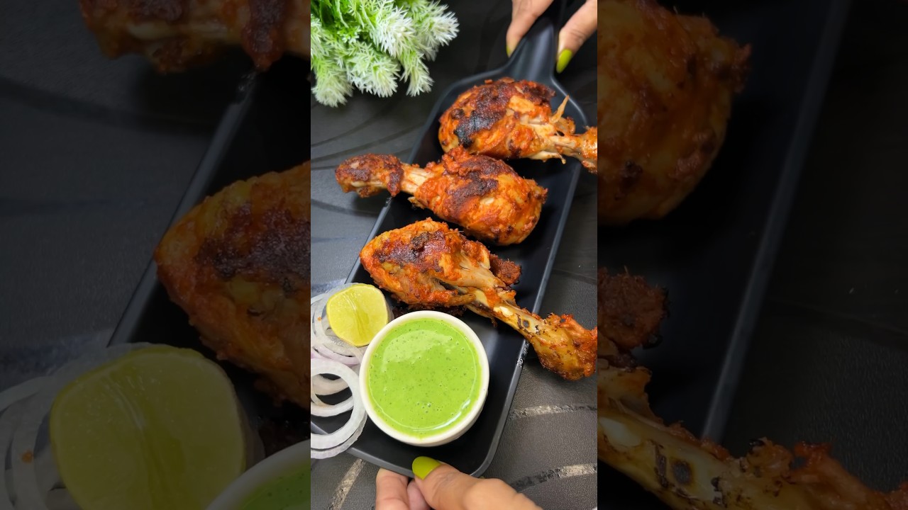 Tandoori Chicken Recipe #shorts #tandoorichicken