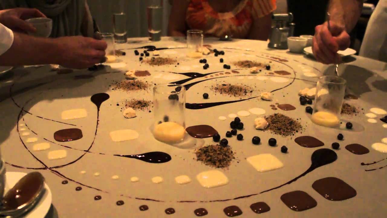 Final Dessert of 20 Course Meal at Alinea