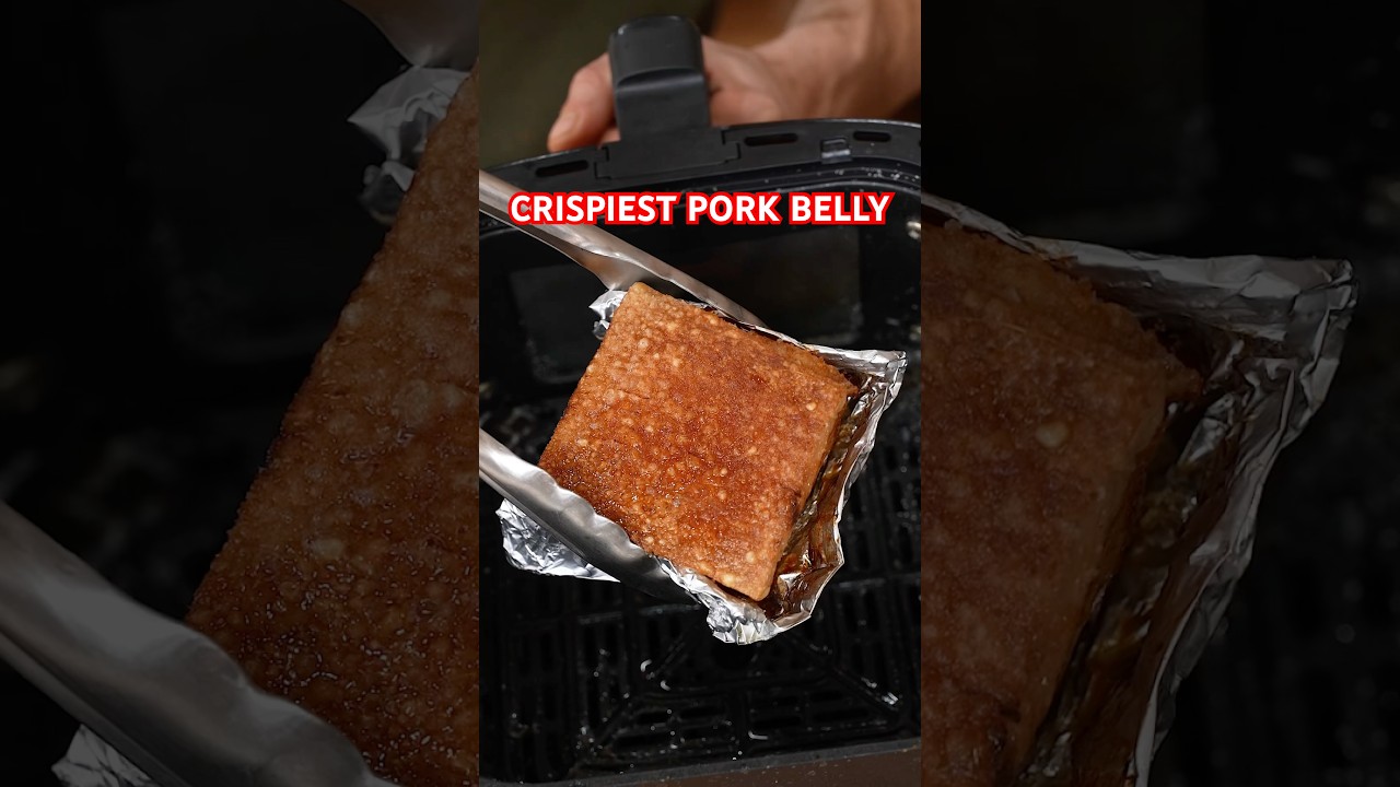 Air Fryer Crispy Pork Belly