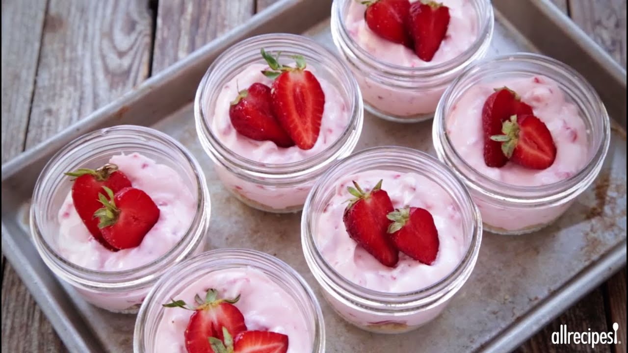 How to Make Cheesecake In a Jar | Dessert Recipes | Allrecipes.com