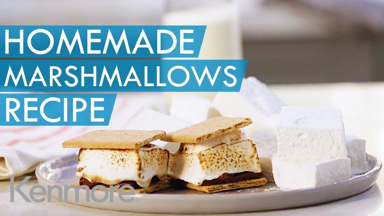 Homemade Marshmallows Recipe: Easy Dessert Recipes | Kenmore Elite OVATION Stand Mixer