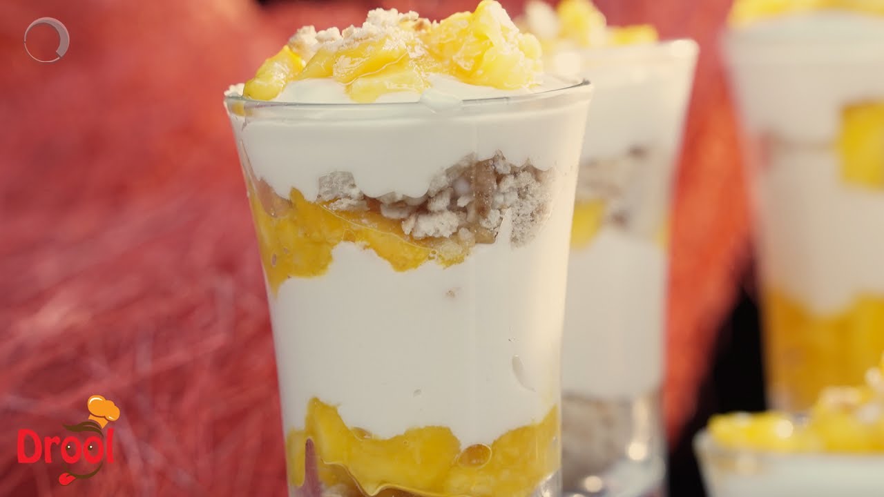 Mango Cheesecake Shots | मैंगो चीज़केक | Summer Dessert Recipes | No Bake Cupcake