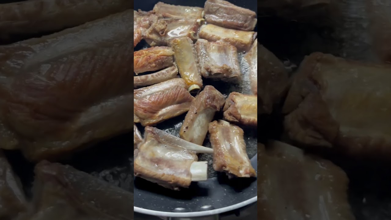 Sweet and Spicy Pork Ribs #recipe #pork #easyrecipe #howtocook